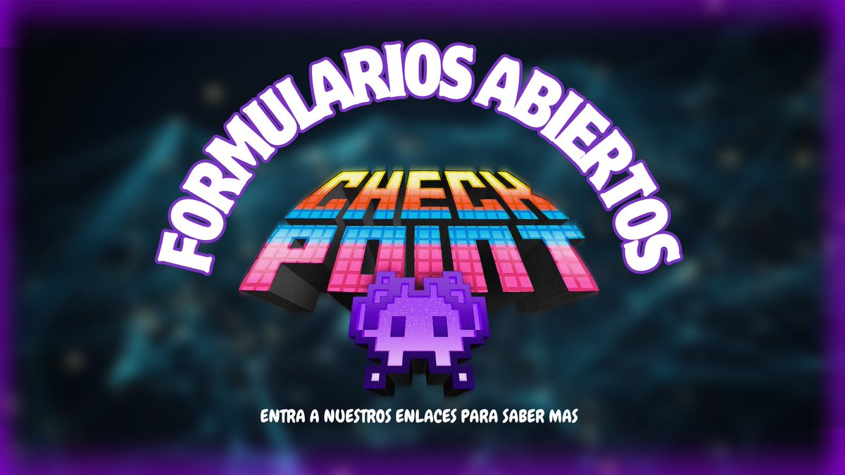 CheckPointRP's tweet image. ¡CHECKPOINTRP V3!
Deciros que se abren formularios de acceso a CheckPoint para todas esas personas que queréis rolear en el servidor. ¡Suerte y a darle caña! 
 El formulario lo encuentras en nuestro discord, ENLANCE EN NUESTRO PERFIL