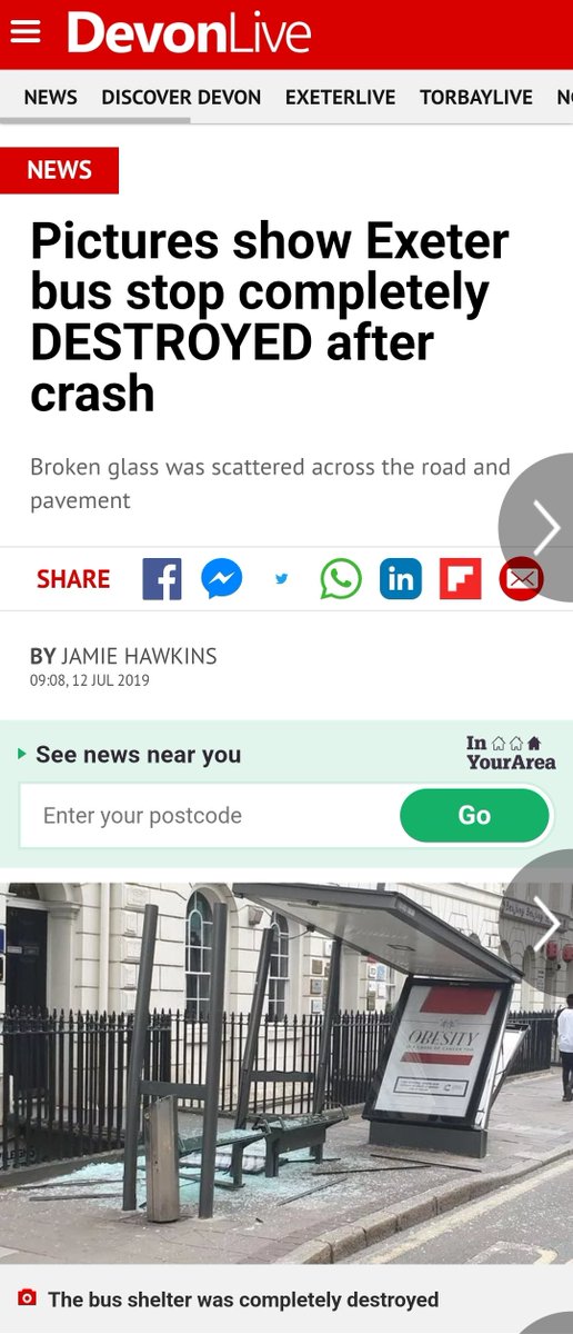 Weird that nobody worried about people getting hurt at bus stops in Exeter until they put a cycle lane in next to one