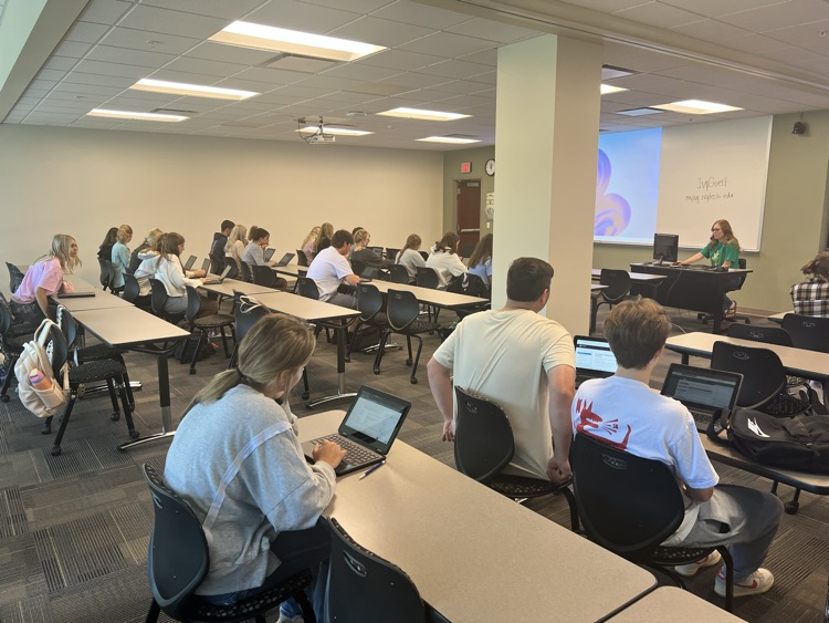 South Ripley High School students had their Ivy Tech Orientation today on the Batesville campus. We are sending our largest group of students ever this year! Ivy Tech is the largest provider of higher education in the country and SR has grown because of our relationship.