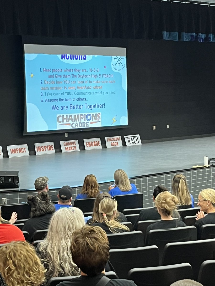 So good getting together this AM with colleagues from across our city 4 the 1st ever Champions Cadre! Some of the hardest working Ts in our district working collaboratively, to ensure Ss are ready to learn as we kick off the 24-25 school year! #OPSMakeTodayCount #BetterTogether