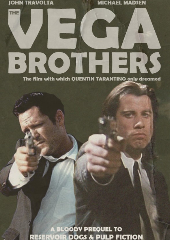Tarantino’s Unmade Projects: What Could Have Been?
 
A Thread 🧵

1- Vega Brothers” - The Ultimate Crossover

Tarantino once toyed with the idea of a crossover film featuring Vic Vega and Vincent Vega.
