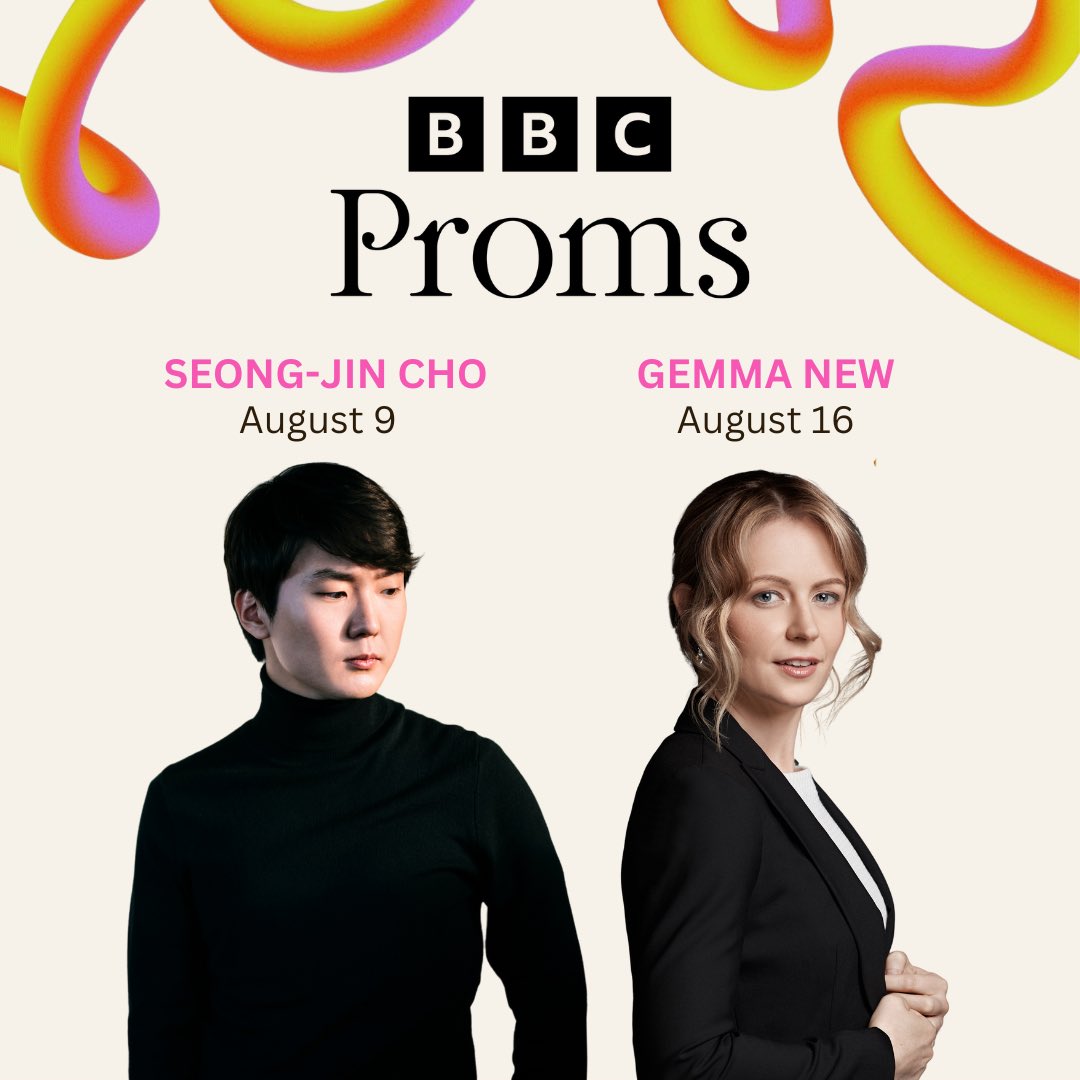 Primo Artists (@primoartists) on Twitter photo 🎶 It’s Proms time! <a href="/SeongJinCho/">Seong-Jin Cho</a> and @GemmaNewMusic perform at the @BBCProms at <a href="/RoyalAlbertHall/">Royal Albert Hall</a> this week and next.
Seong-Jin plays Mozart’s Piano Concerto No. 9 with the BBC Symphony Orchestra and Sakari Oramo @OramSA on August 9, and Gemma leads the BBC Scottish Symphony 🎶 It’s Proms time! <a href="/SeongJinCho/">Seong-Jin Cho</a> and @GemmaNewMusic perform at the @BBCProms at <a href="/RoyalAlbertHall/">Royal Albert Hall</a> this week and next.
Seong-Jin plays Mozart’s Piano Concerto No. 9 with the BBC Symphony Orchestra and Sakari Oramo @OramSA on August 9, and Gemma leads the BBC Scottish Symphony