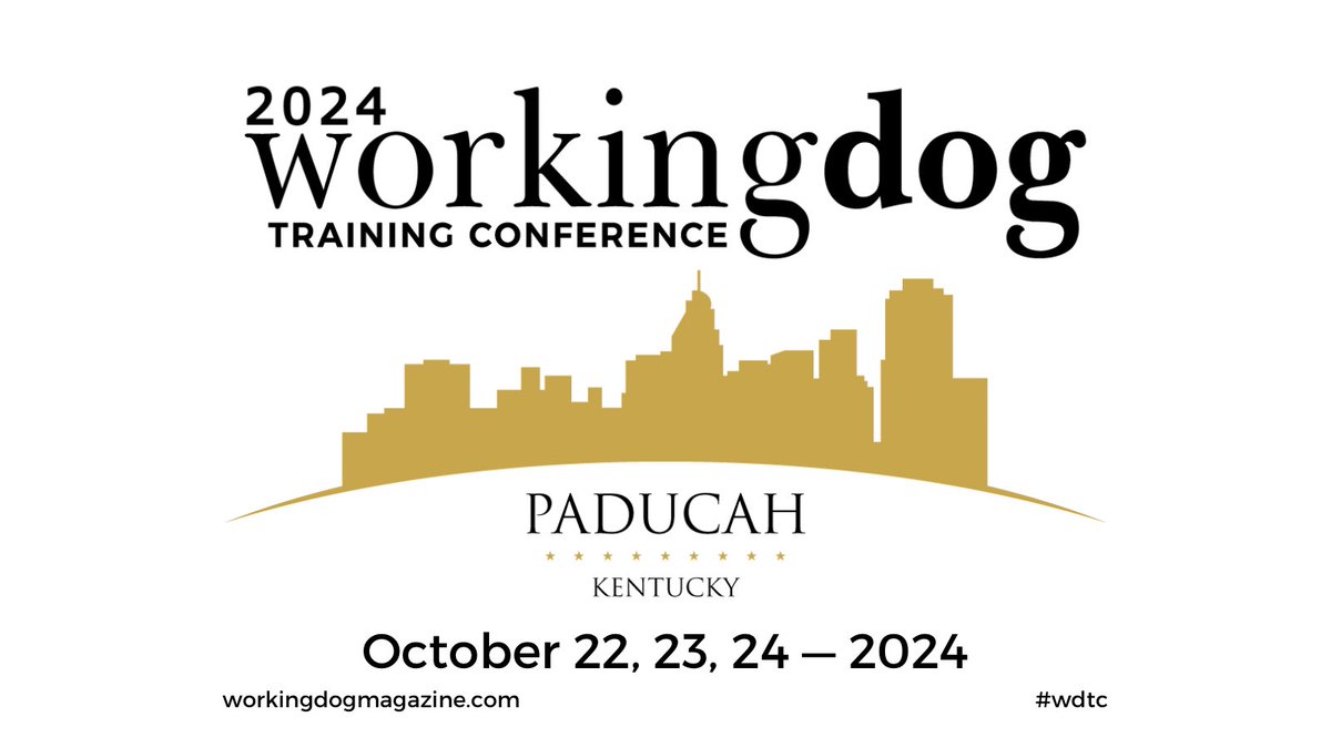 workingdogmag's tweet photo. See you in Kentucky! https://t.co/efn4SH7BGd
#wdtc #wdtc2024 https://t.co/FoDTA5UcAj