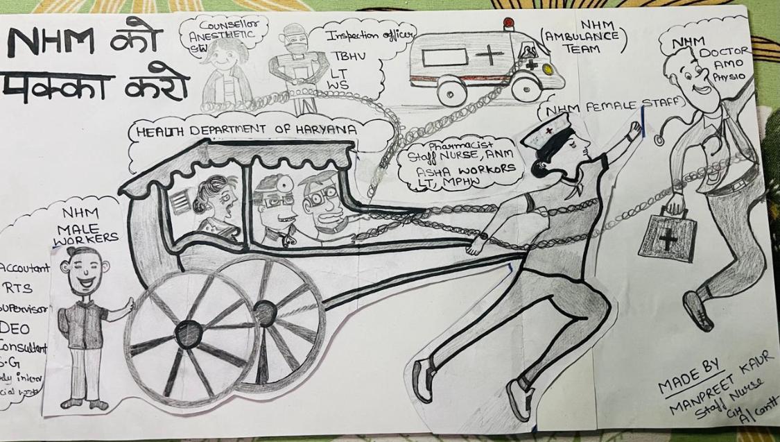 मुख्यमंत्री <a href="/NayabSainiBJP/">Nayab Saini</a> जी, इस #स्वतंत्रतादिवस पर 18,000 से अधिक #राष्ट्रीयस्वास्थ्यमिशन के कर्मियों को #अनुबंधप्रथा की बेड़ियों से मुक्त कर,उन्हें #नियमितीकरण का अमूल्य तोहफा प्रदान करें। आपकी यह पहल उनके लिए सच्ची #आज़ादी होगी। #Regularise <a href="/cmohry/">CMO Haryana</a> <a href="/BJP4Haryana/">Haryana BJP</a> <a href="/narendramodi/">Narendra Modi</a>