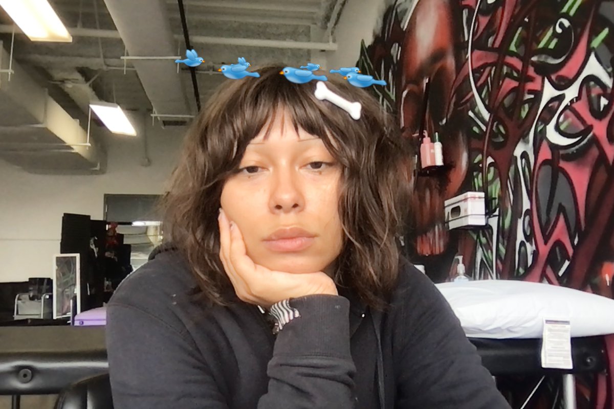 l444u_'s tweet photo. #workingfromdastudio ###fleapit https://t.co/OR3JKO9pD2