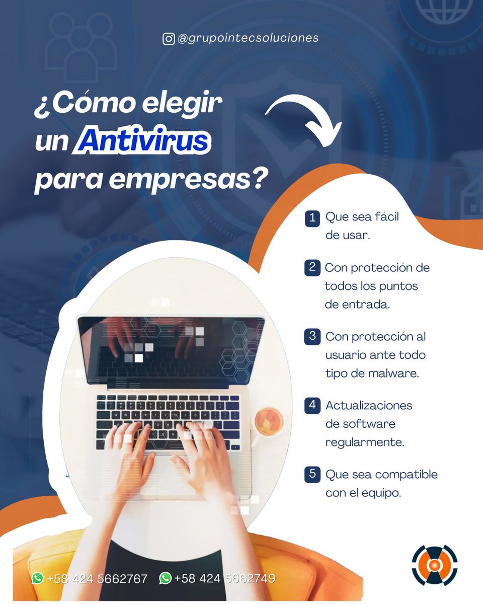 ➡️ No hay dudas de que todos necesitamos un antivirus, por eso es importante que tomes en cuenta estos consejos para elegir uno adecuado para tu equipo. ¡Contáctanos! nosotros te asesoramos y te ayudamos a elegir el que mejor se adapta a tus necesidades.