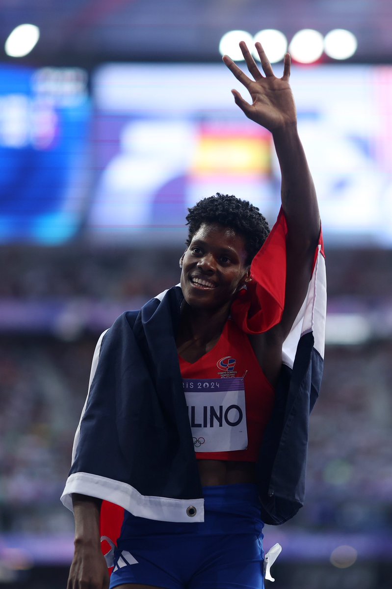¡GRANDE, DOMINICANA! 🇩🇴

4.ª medalla de oro en la historia olímpica:

🥇 Félix Sánchez en Atenas 2004 🏃
🥇 Félix Díaz en Pekín 2008 🥊
🥇 Félix Sánchez en Londres 2012 🏃‍♂️
🥇 Marileidy Paulino en #Paris2024

#JuegosOlímpicos