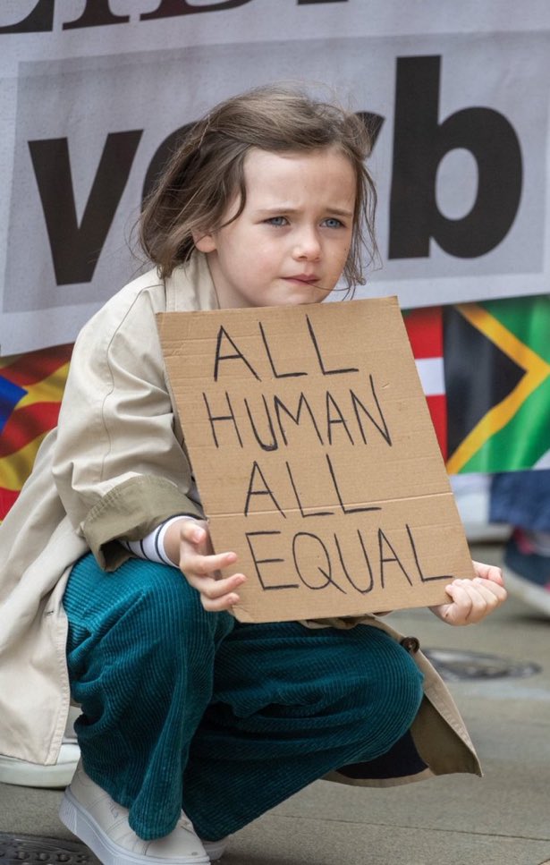 All human, all equal, all different, all the same in those things that matter most.
