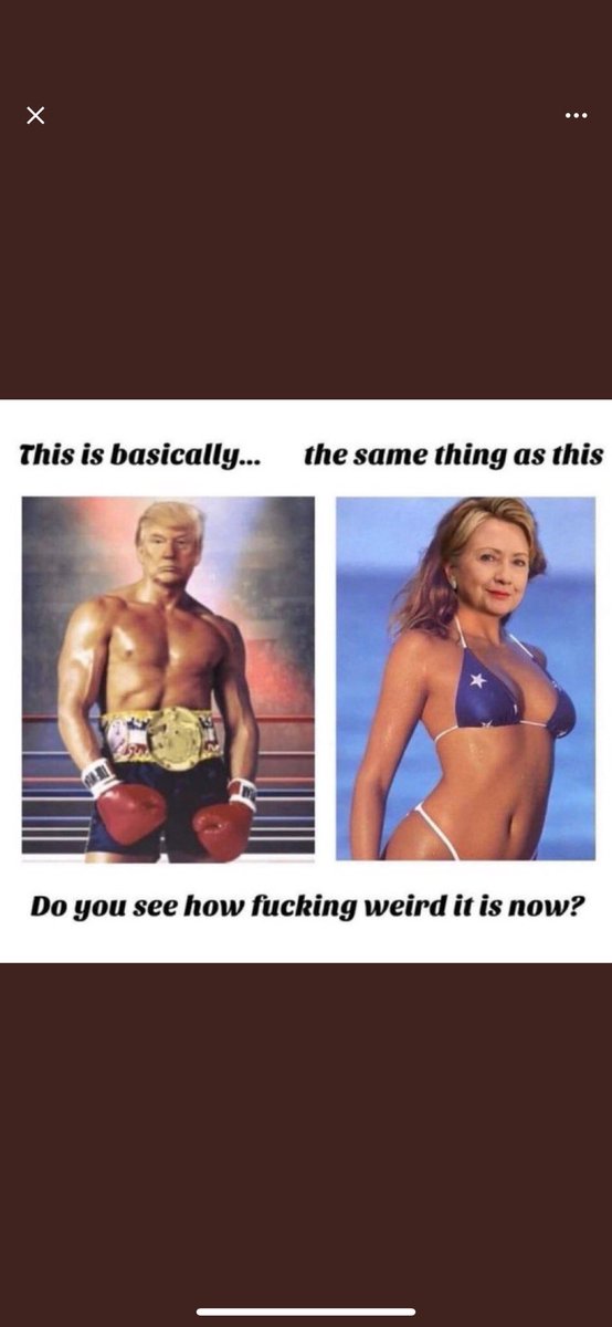 Chris ๐ป๐๐๐ (@tiredernurse74) on Twitter photo <a href="/kangaroos991/">Just saying</a> Absolutely! Also all of these fake pictures are the same as if we did this. <a href="/kangaroos991/">Just saying</a> Absolutely! Also all of these fake pictures are the same as if we did this.