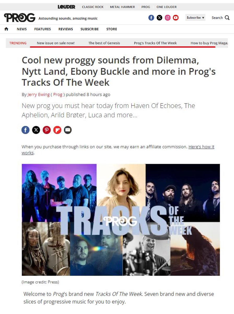 AsherMedia's tweet image. \m/ @Progmagazineuk Tracks Of The Week - Cool new proggy sounds from Ottawa&apos;s The Aphelion and lots more!
Go Vote For Your Favourite Track!
loudersound.com/features/cool-… 

#prog #progmag #progmagazine #progressivemusic #progressiverock #progrock #progmetal #progressivemetal #newmusic