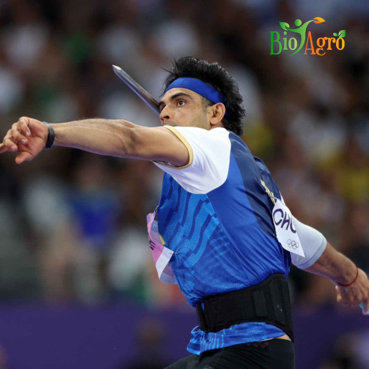 bioagro_in's tweet photo. Congratulations @Neeraj_Chopra1
 on your stellar achievement at the #Olympics, which redefines excellence.
You make us proud! #Cheer4Bharat https://t.co/DkZjHYYzGR