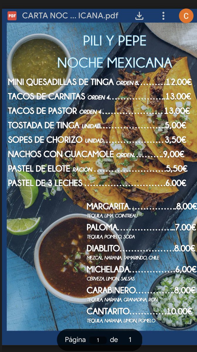 salsadechiles's tweet photo. Si Diego organiza una noche mexicana en @RestRegueiro no hay más remedio que pasarse. https://t.co/Ic8J4RsxyM