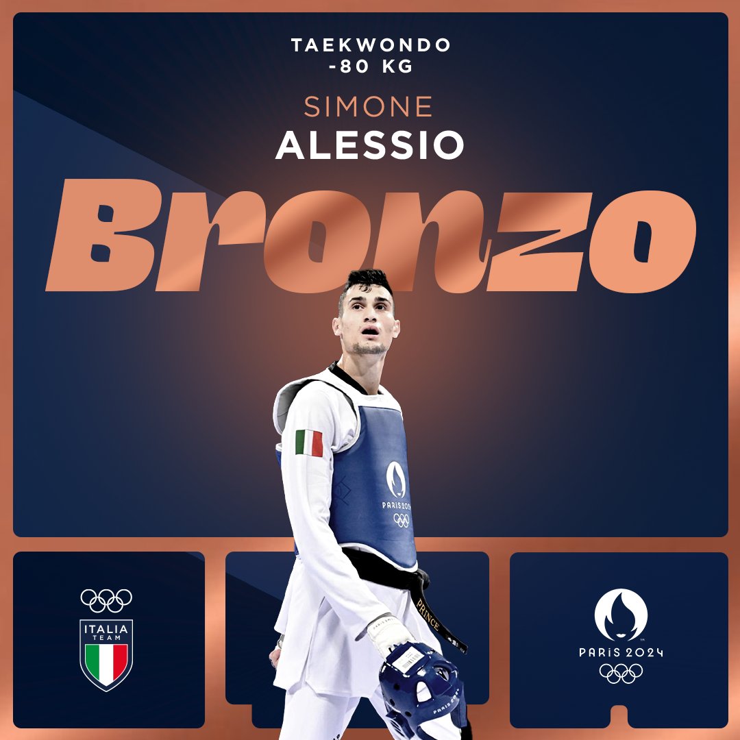 PRINCIPEEEEEEEEE… SCO 🥉

#ItaliaTeam <a href="/taekwondofita/">Federazione Italiana Taekwondo</a> #Paris2024