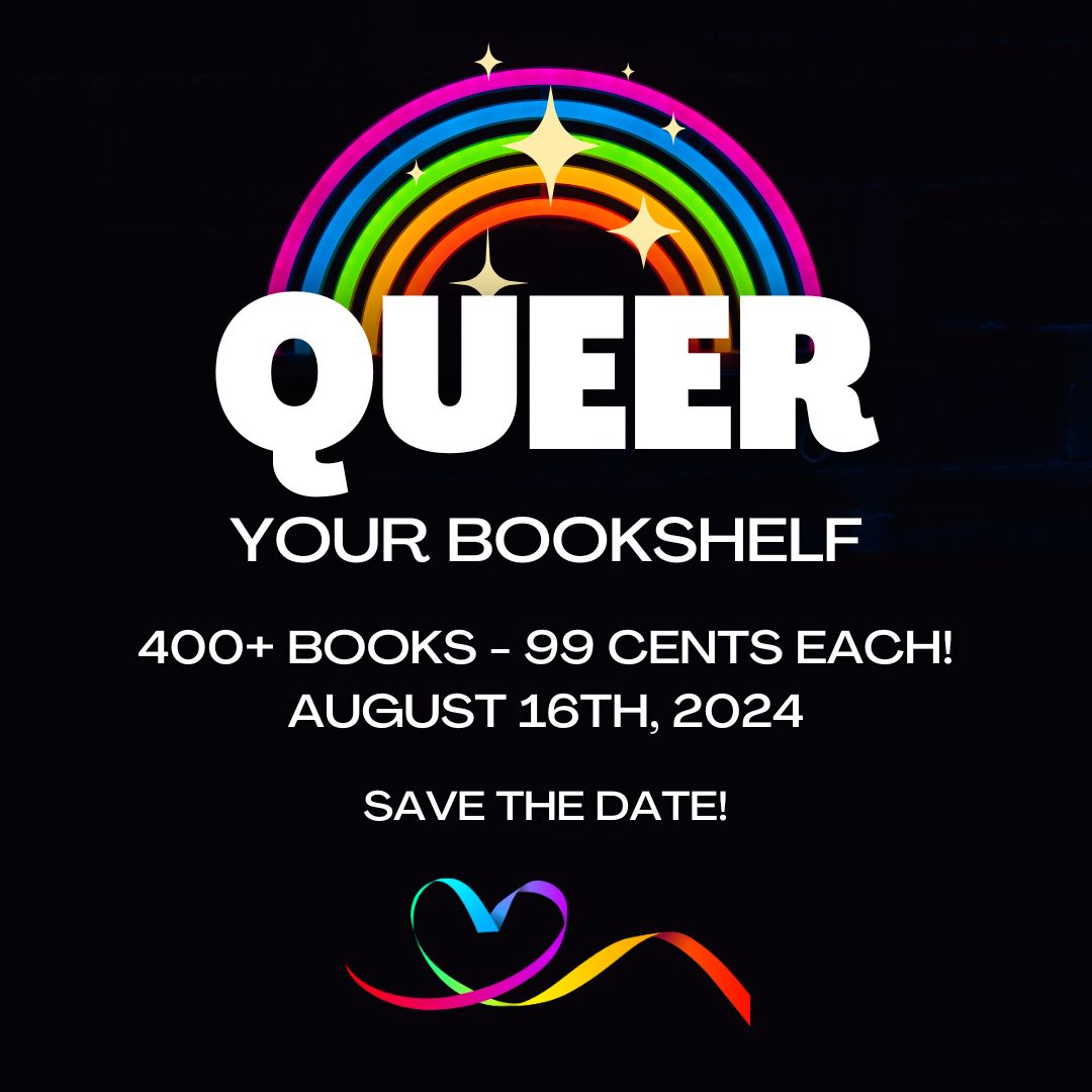 Not long now. Coming on August 16th there will be over 400 books, from some absolutely amazing authors, on offer at only .99c. You can't be bad to that! Check back on the 16th!