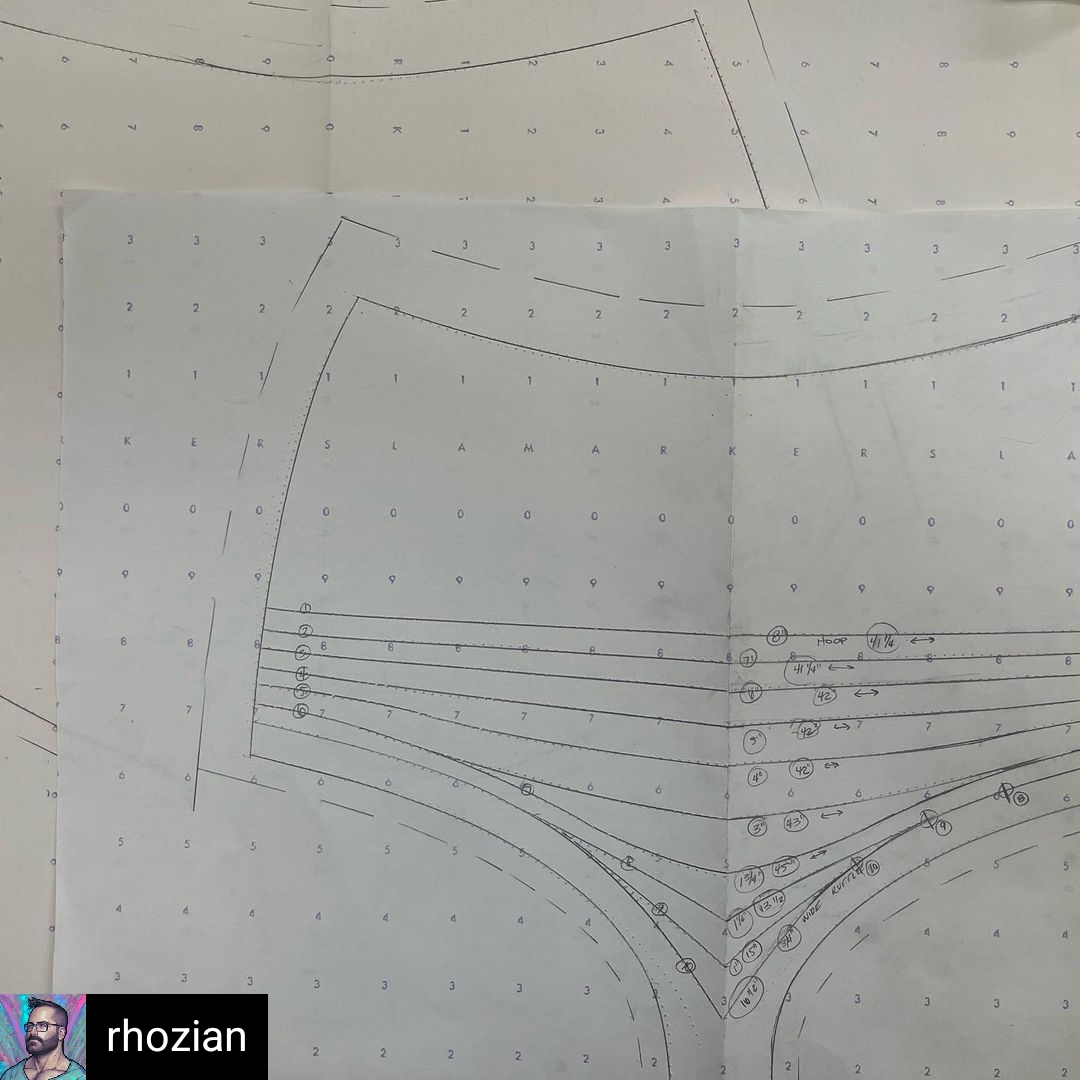 MPC705's tweet image. Repost from IG #mpc705 #costumer Randy Hozian @rhozian
--
I can’t escape tutus…. 
#cutting #patterning #tutus #dance #dancecostume #ballet #ruffles #ratios #womenswear #custom #custommade   #local705 #motionpicturecostumers   #iatse #iatse705