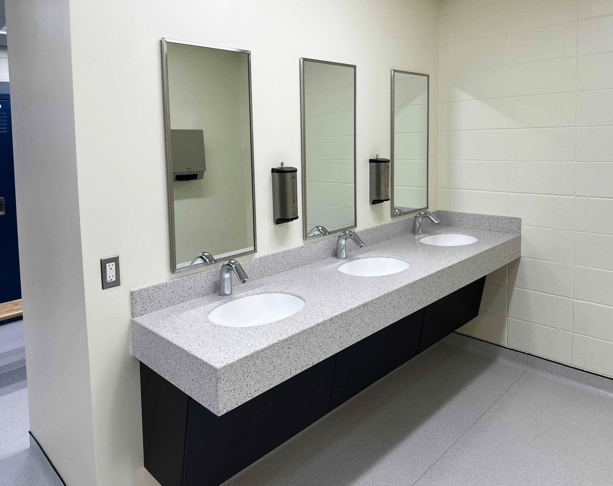 Locker room renovation at <a href="/Sonoco_Products/">Sonoco</a> facility in Jamesburg is finished!

We are honored for the opportunity to support their team while keeping operations up and running. 

Do you want to renovate your office but don't want days away from work? Reach out to us here!