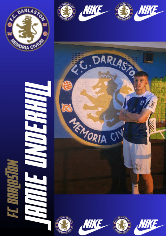 FCDarlaston's tweet photo. The Boltmakers Secure Dynamic Midfielder Jamie Underhill #Pitchero
https://t.co/kd3h7PpByo https://t.co/7yo89KDd1h