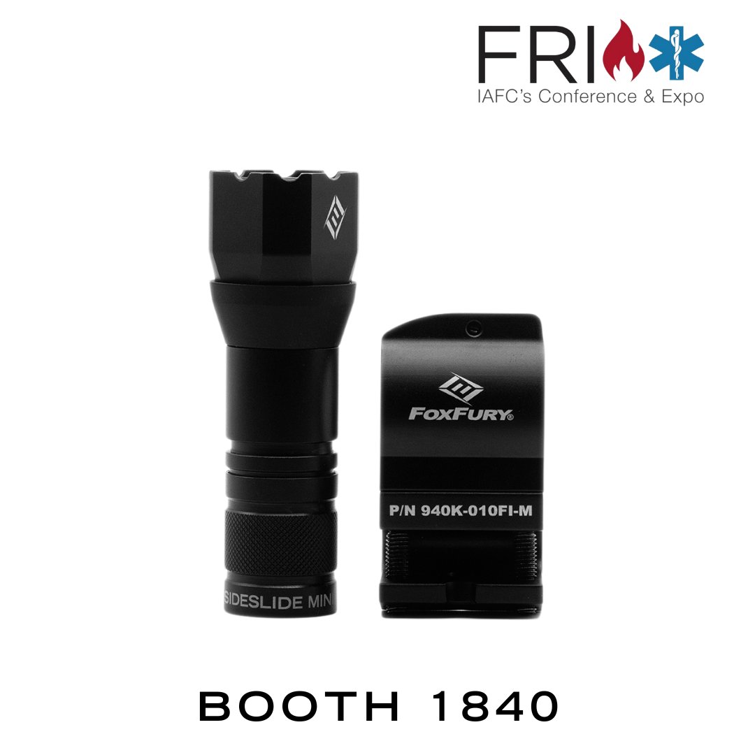 foxfuryLED's tweet image. Happy #FoxFuryFriday! We&apos;ll be at FRI next week from 8/14 - 8/16 in booth #1804 right next to Phenix. We&apos;re excited to unveil the SideSlide Mini. 

Be the first to see this mini version of our popular SideSlide C-Clamp and even place your preorders at the show. #FRI #FoxFuryLED