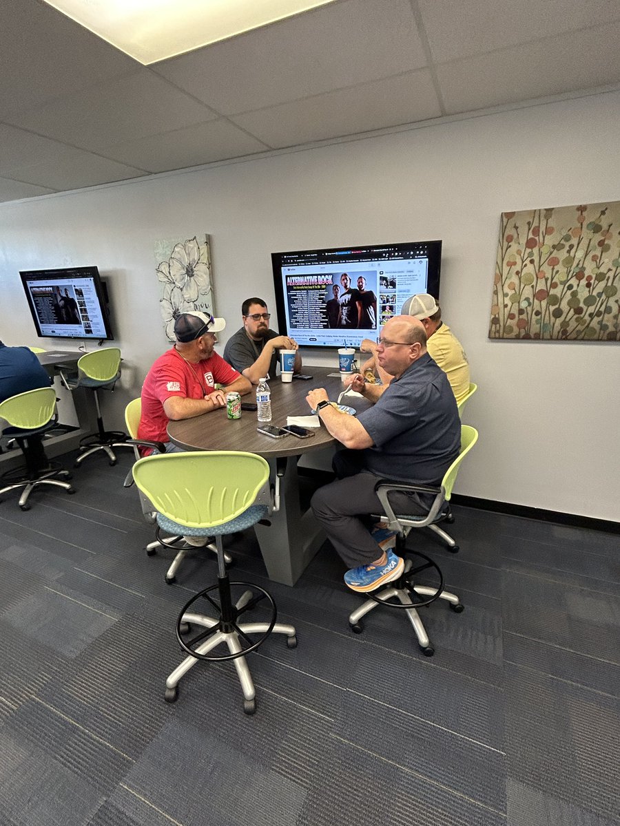 Great #beststaffever all staff meeting today! Great team all working together for the right reasons, our students! <a href="/gps_ts/">GPS Tech</a>