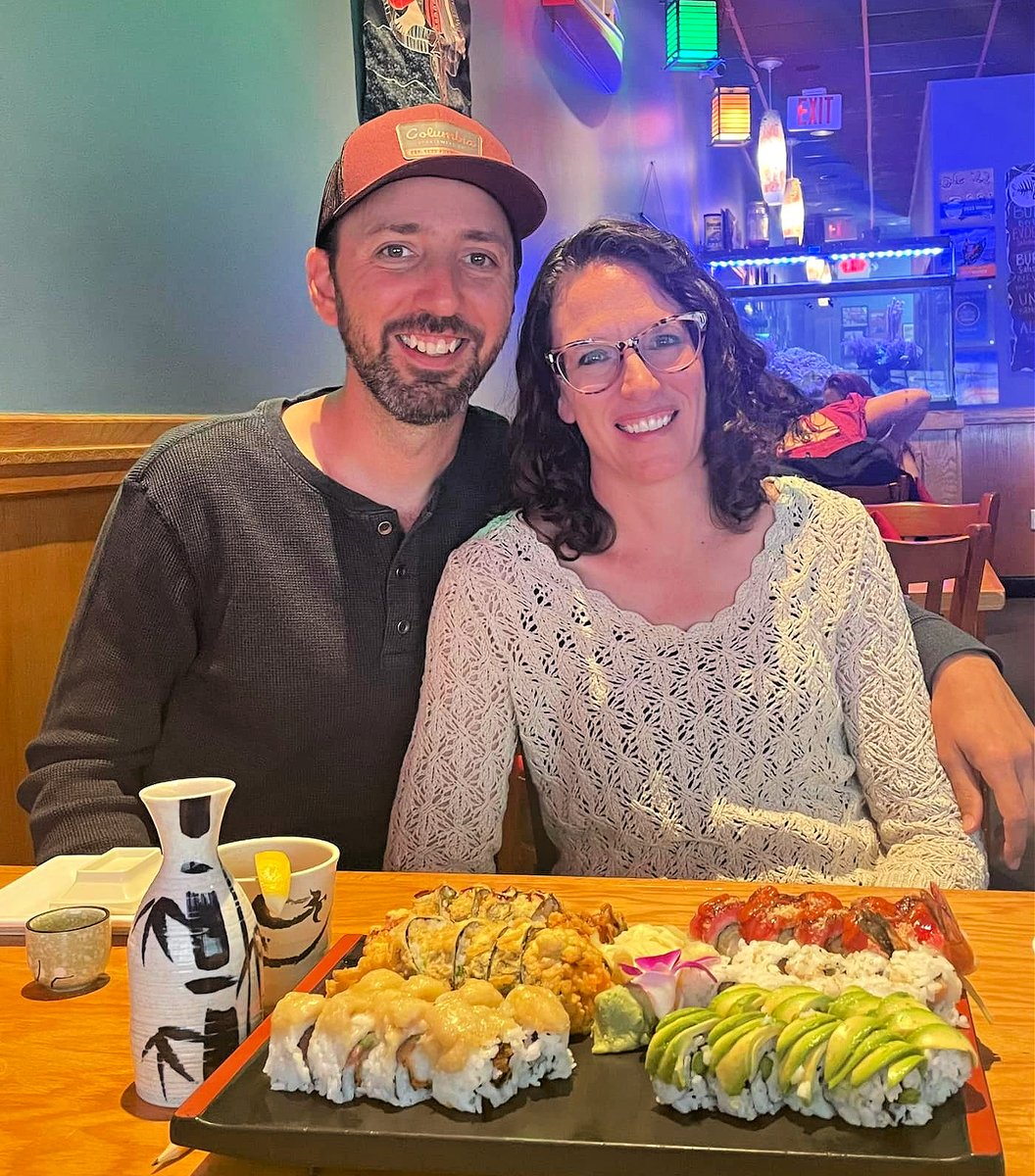 Sushi date nights are the best date nights! ❤️🍣 #OCMD