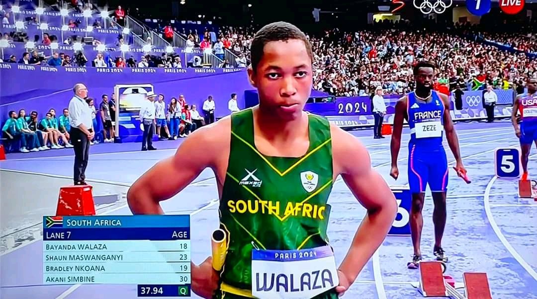 joy_zelda's tweet photo. This is a Bayanda Walaza Appreciation Post 
His an 18 years old,who's still at School at CURRO,and has made We South Africans win an Silver medal at the Olympics 2024,His an First Olympian ever and already brought us a medal,Let's give him his Flowers 💐 

AKani Simbine https://t.co/FqwYJWajXb