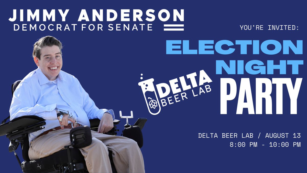 You're invited to my Election Night Party!

Come by on Aug. 13th to either celebrate or buy me a much-needed drink...hope to see you there!