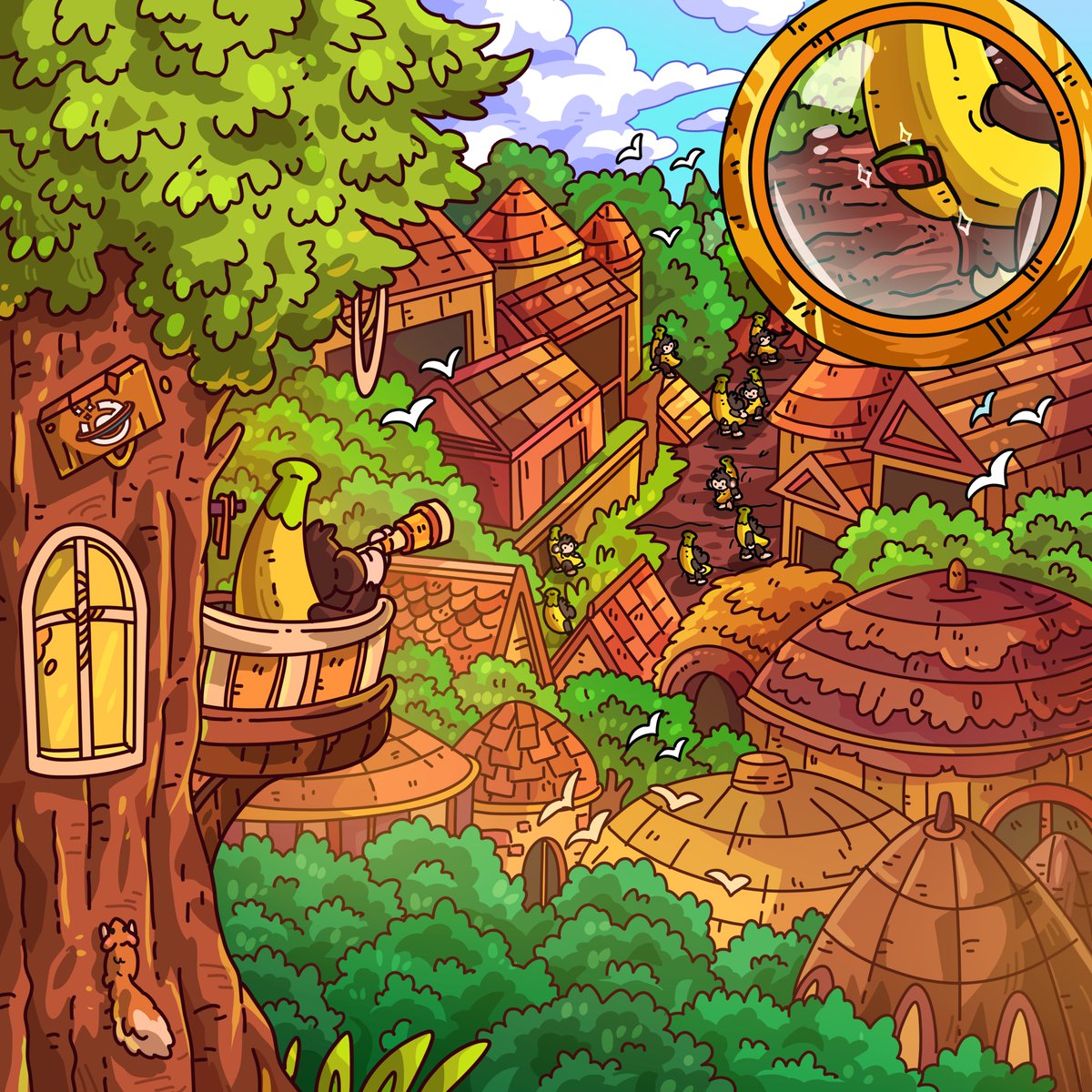 BANANA GUN 🤝 CIELO Great news! Banana Gun has decided to partner up with  @CieloFinance. We are particularly excited about this partnership, as Cielo  is a well-known name in the crypto space.