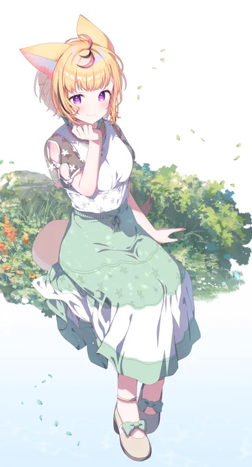 94日目私服ぽるる#絵まる#100日チャレンジ 