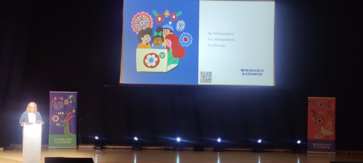 cameliaboban's tweet image. "We learn that we have to learn". Gender & Diversity online workshops series in #DeutchWikipedia and sister projects ft @leserattin @Iva_Berlin lightning talk at @Wikimania 2024 in Katowice #Wikimania2024