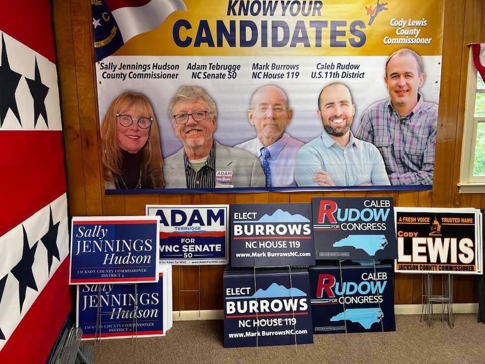 adamtebrugge's tweet photo. I am proud to be running with this great slate of candidates in Jackson County. #ncpol #wnc #jacksoncountync https://t.co/vGq0RcEZl5