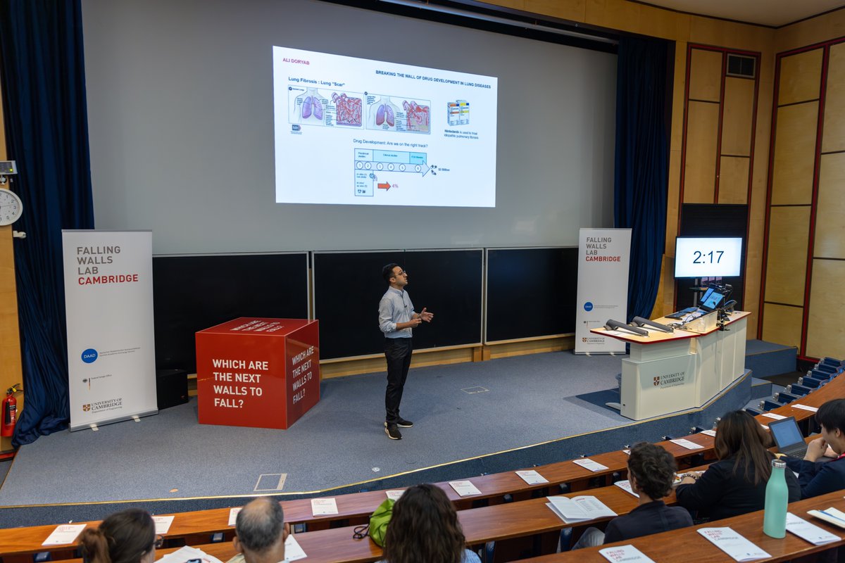 Ali Doryab (@alidoryab) on Twitter photo Exciting opportunity at @FallingWallsLab Cambridge! Presented my mini-lung-on-chip in just 3 minutes. <a href="/Cambridge_Uni/">Cambridge University</a> fosters cutting-edge projects and networking. Details on our department's website. bit.ly/3YDIWEV
#Innovation #Biofabrication #ScienceCommunication Exciting opportunity at @FallingWallsLab Cambridge! Presented my mini-lung-on-chip in just 3 minutes. <a href="/Cambridge_Uni/">Cambridge University</a> fosters cutting-edge projects and networking. Details on our department's website. bit.ly/3YDIWEV
#Innovation #Biofabrication #ScienceCommunication
