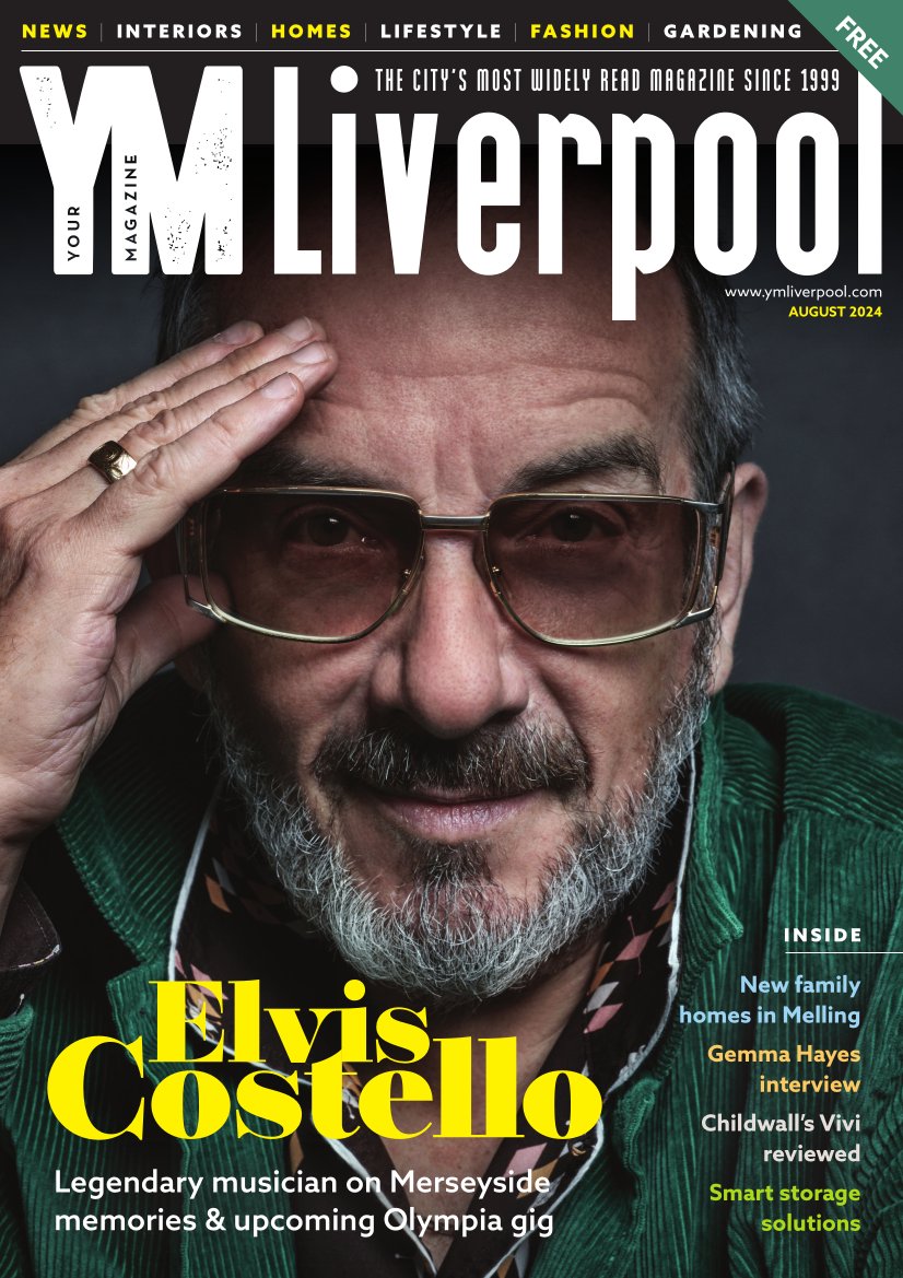 August's YM Liverpool is available to read online now, featuring our chat with legendary singer-songwriter Elvis Costello.

Don't forget to grab a physical copy if you're out &amp; about around the city 🗞️

👉 bit.ly/aug_24