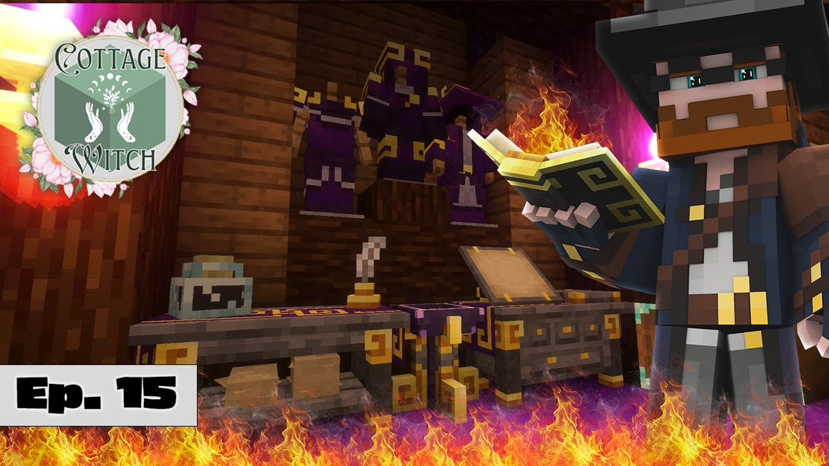 fyerpower's tweet photo. New Episode Release a couple days ago, I'm slow at posting here. 😂

Lets become the Strongest Fire Wizard we possible can!  (Spoiler: We Be Strong)

https://t.co/kaN065x50d

#Minecraft #Modded #LetsPlay #ArsNouvaeu #Ars #Magic #MagicMods #Wizard #Cozy https://t.co/nIkAURb1eo