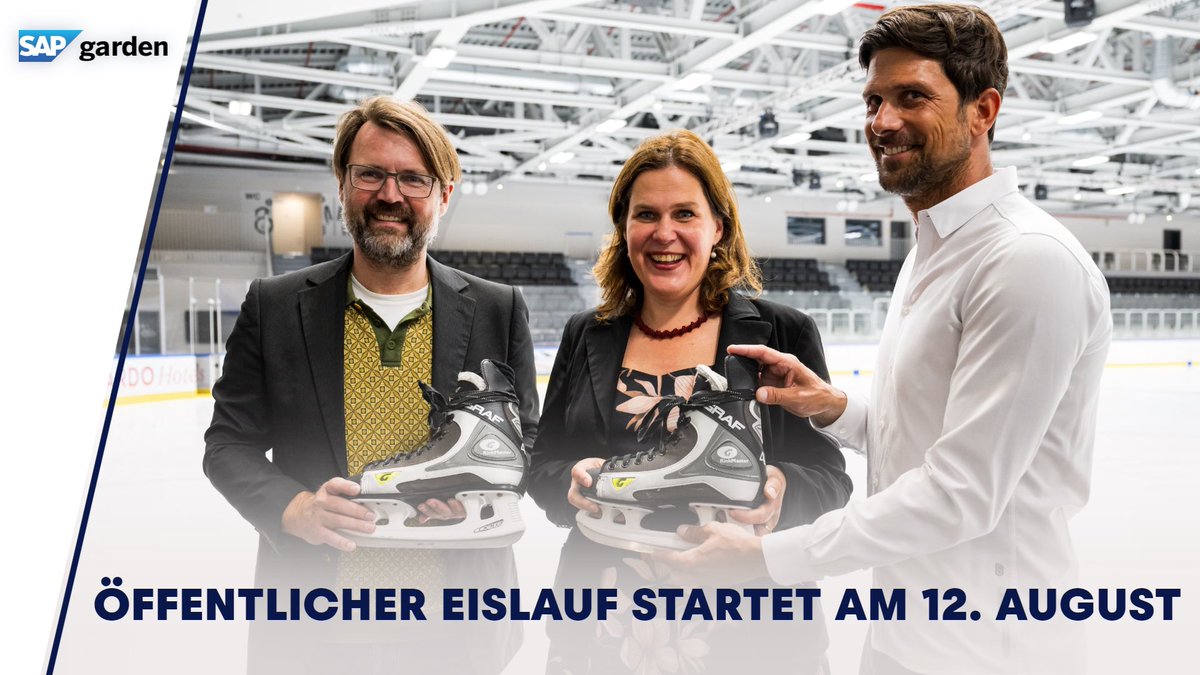SAPGarden's tweet photo. Ab dem 12. August können alle Sportler und Besucher den SAP Garden täglich für Eishockey, öffentlichen Eislauf und vieles mehr nutzen, Tickets sind ab sofort online über den Ticket-Shop des SAP Gardens erhältlich.⛸️❄️  👇Link zu Meldung und Ticket-Shop in den Kommentaren. https://t.co/oJXi2MfuuL