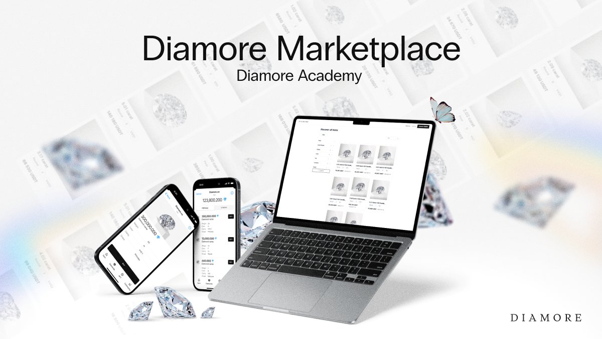 What can you do on the Diamore Marketplace?

💎 Diamore is a real marketplace with real diamonds. Sign up and try it yourself → market.diamore.co/discover

There you can buy, tokenize and sell diamonds. Later, we are planning to add staking and diamond lending. Check out our