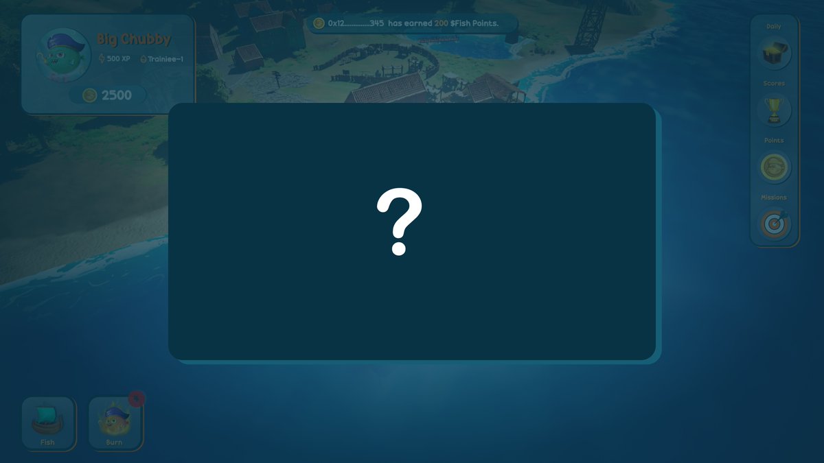 PlayChubbyFish's tweet image. We're cooking something BIG for mainnet ⌛️