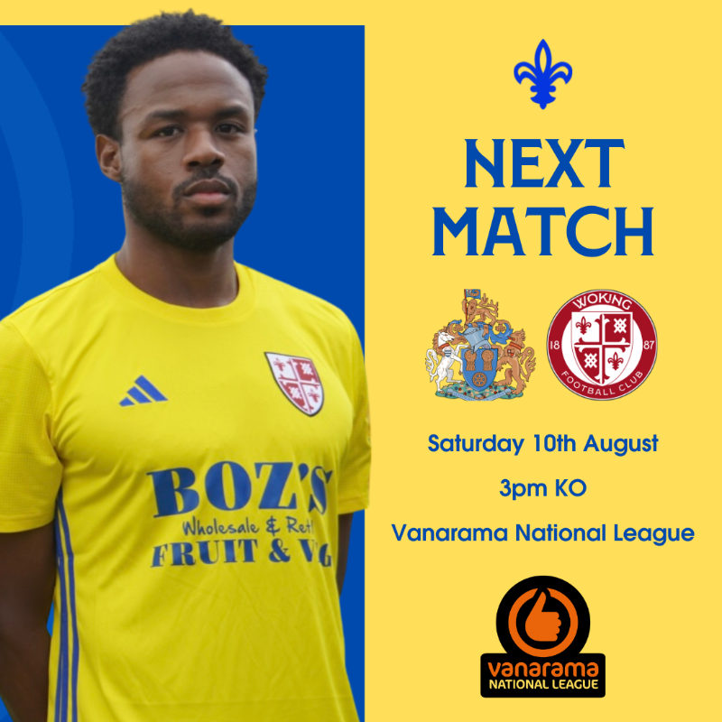 wokingfc's tweet photo. First up, a trip to Greater Manchester. 🟡🔵 https://t.co/uEFXbmcZ5L