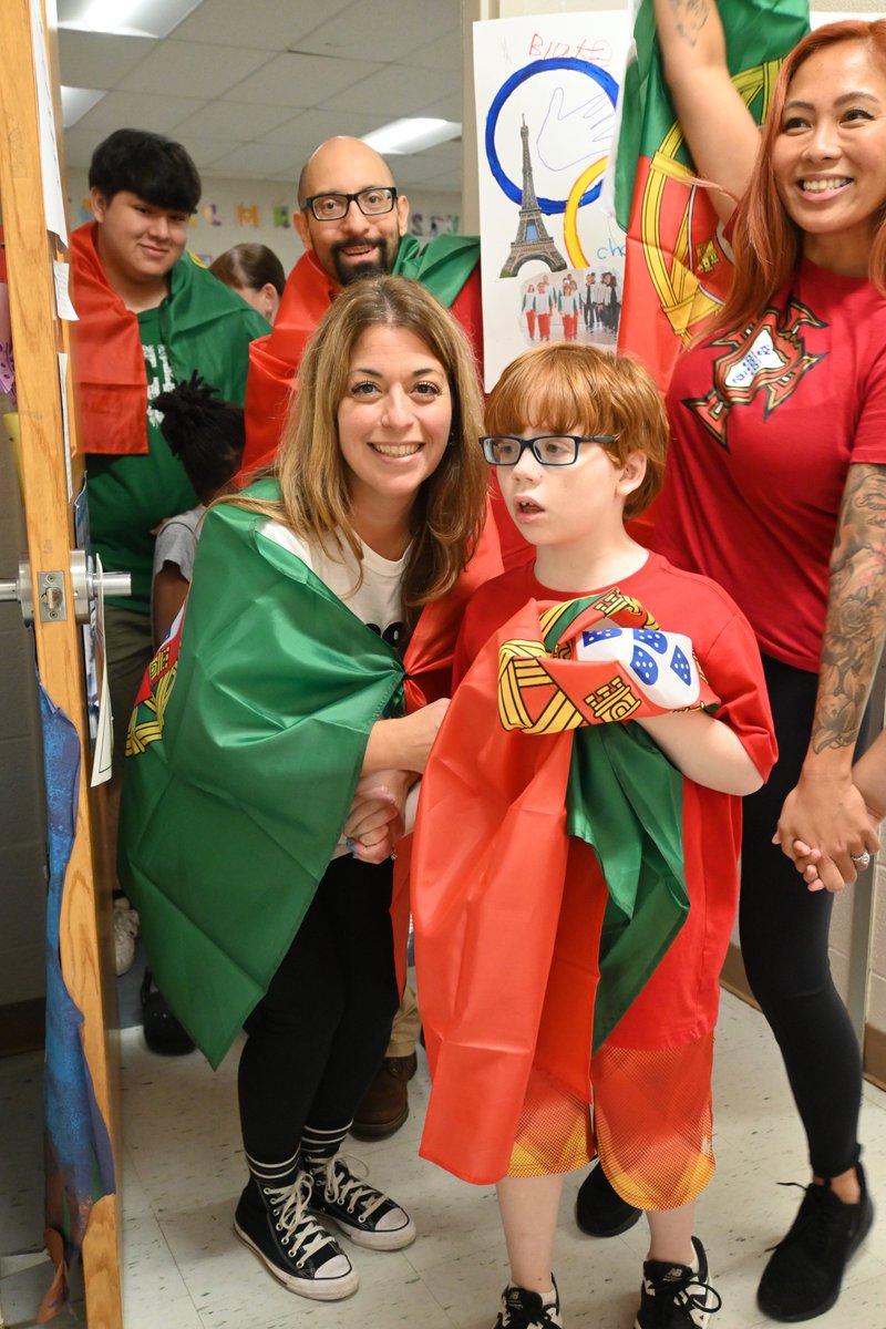 GramonFamily's tweet photo. The wait is over! We’re thrilled to announce the opening ceremony of our Olympic Games with a PARADE!!  Our students marched in their best Olympic-themed &amp; chosen country attire in this grand parade of future champions!
#gramonfamily #extendedschoolyear #olympics https://t.co/LWP1Om9NWE