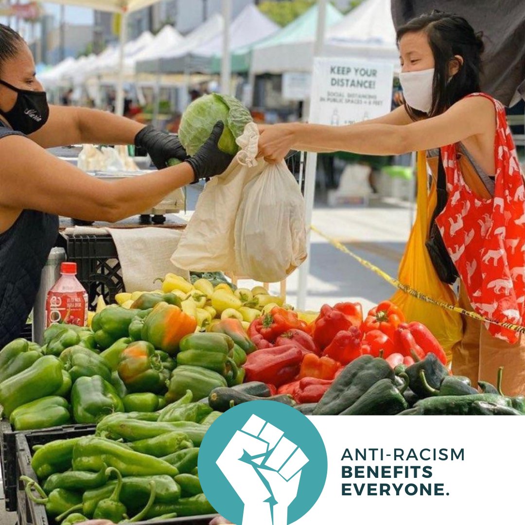 The Anti-Racist Farmers Market Toolkit exists to help farmers market managers make progress toward becoming anti-racist managers of anti-racist markets. How has the toolkit supported your work as a market manager? Download it here: farmersmarketcoalition.org/the-anti-racis…