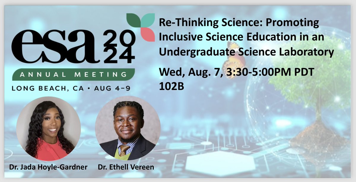 We are #Morehouse! We are Energized and Engaged at #ESA2024! Sharing our Science, Scholarship, and Smiles! <a href="/ESA_org/">Ecological Society</a> <a href="/BlackInEnviron/">Black In Environment</a> <a href="/BEcologists/">Black Ecologists</a>