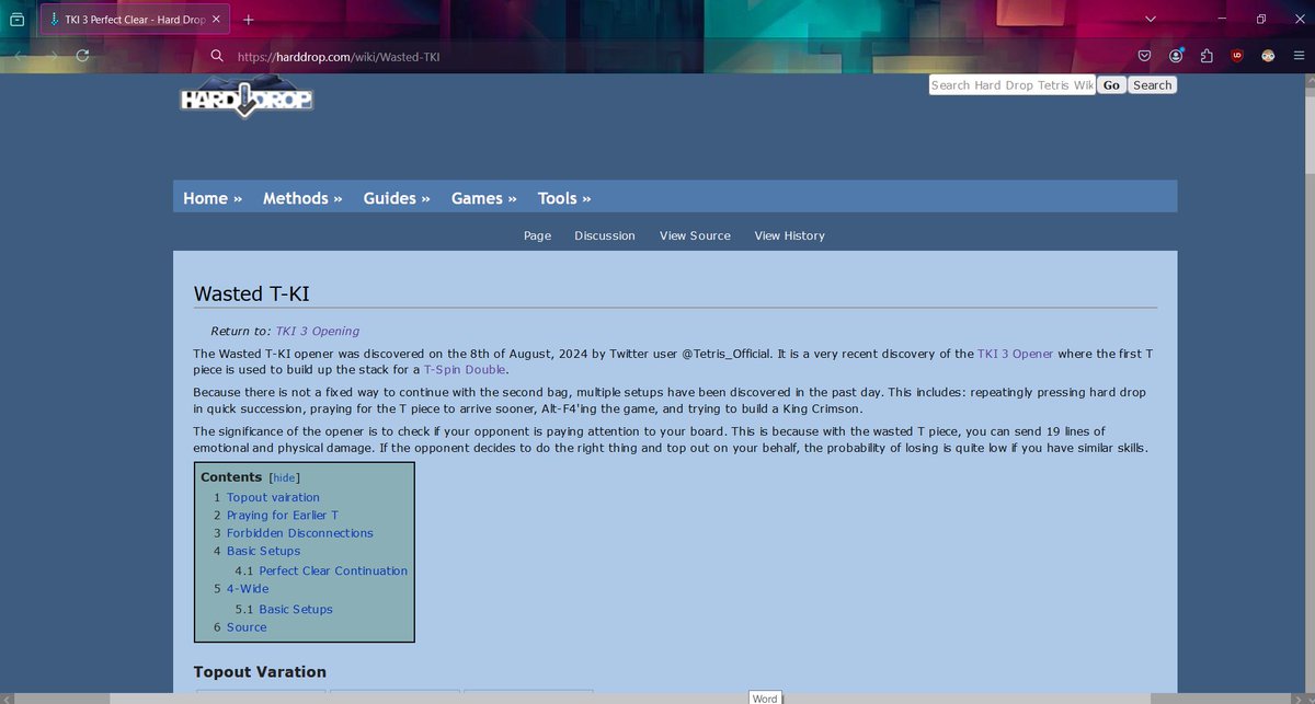 sgferox's tweet image. bro there's no way it's already an entry on the hd wiki 😭😭😭