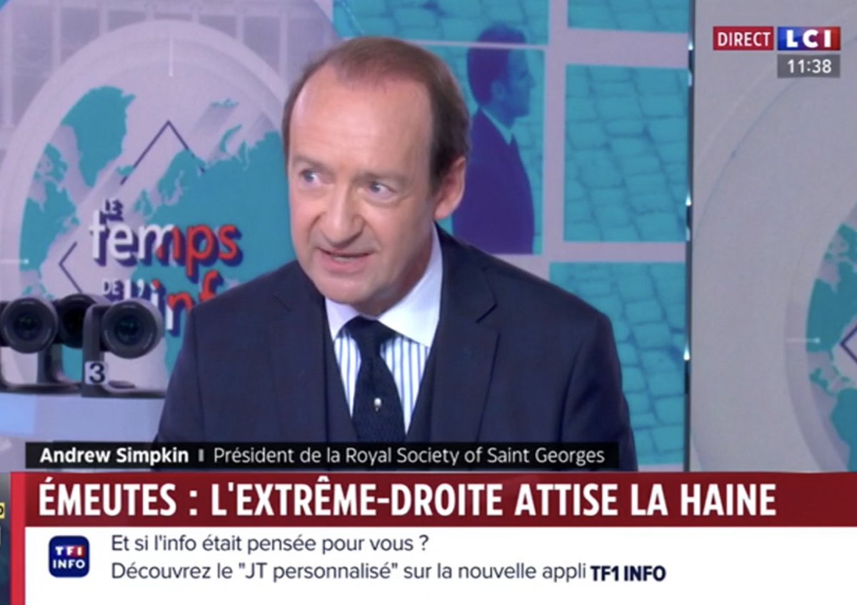 Andrew Simpkin (@simpkinandrew) on Twitter photo Longue & riche interview sur <a href="/LCI/">LCI</a> avec <a href="/PaolaPuerari/">Paola Puerari</a> pour expliquer & clarifier la situation au UK 🇬🇧 l’assassinat de trois fillettes #Southport et les #emeutes qui ont suivi = baptême de feu pour <a href="/Keir_Starmer/">Keir Starmer</a> que l’ordre revienne vite & que les victimes puissent reposer en paix Longue & riche interview sur <a href="/LCI/">LCI</a> avec <a href="/PaolaPuerari/">Paola Puerari</a> pour expliquer & clarifier la situation au UK 🇬🇧 l’assassinat de trois fillettes #Southport et les #emeutes qui ont suivi = baptême de feu pour <a href="/Keir_Starmer/">Keir Starmer</a> que l’ordre revienne vite & que les victimes puissent reposer en paix