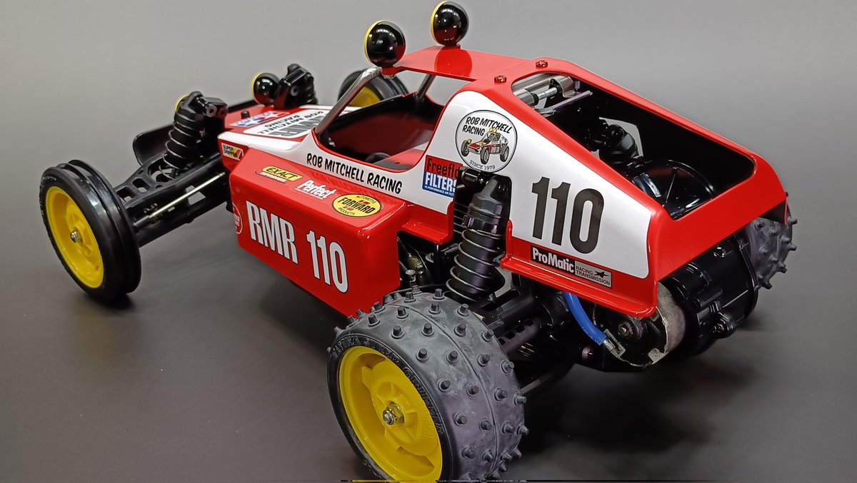 DT02にバギーチャンプのボディ付けるの巻の続き！とりあえずこんな感じ