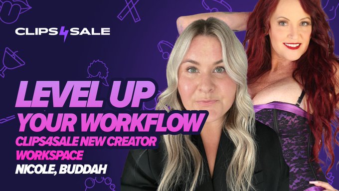 Join Nicole and @BuddahSC2 to explore all of the new and innovative ways the Creator Workspace leverages<a class="tags" href="/tag/buddahsc2">@buddahsc2</a>
