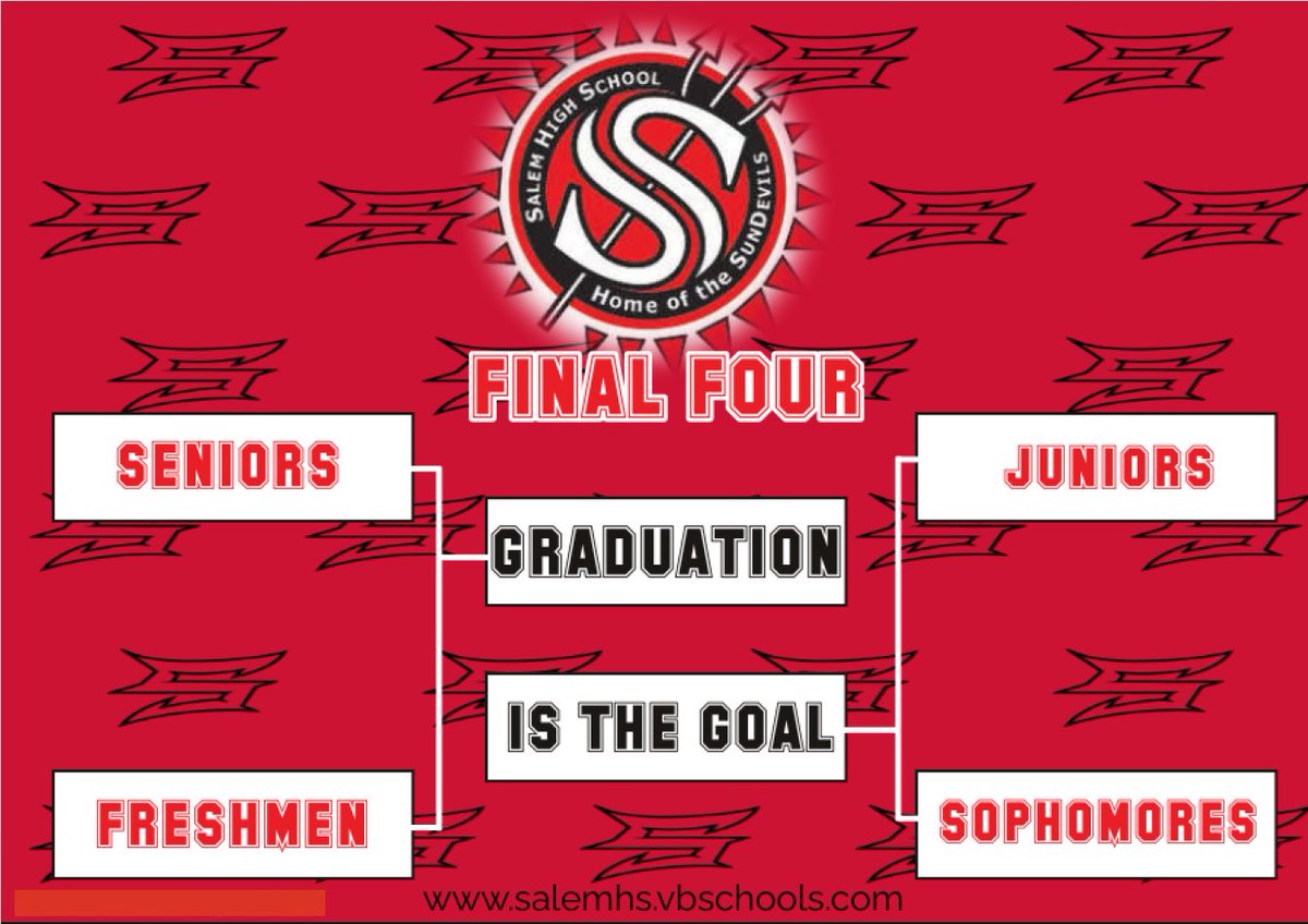 Salem High School VB tweet media