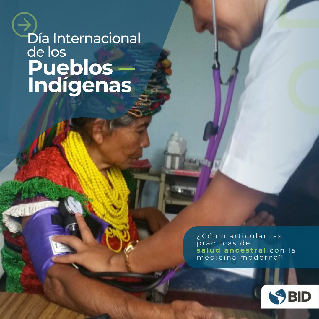 Los #PueblosIndígenas preservan un vasto conocimiento en salud, que se ha entrelazado con la medicina moderna. En el #DíaInternacionaldelosPueblosIndígenas, Hugo Us, especialista de <a href="/el_BID/">Banco Interamericano de Desarrollo</a> explora cómo estos sistemas pueden complementarse. Descubre más: blogs.iadb.org/igualdad/es/pu…