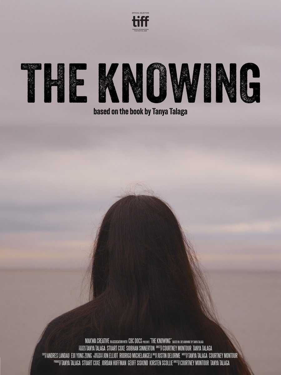 I am so very proud to announce The Knowing, the four-part limited series, will get it's world premiere at the Toronto International Film Festival <a href="/TIFF_NET/">TIFF</a>. For generations, Indigenous People have known that their family members disappeared, many after being sent to Indian