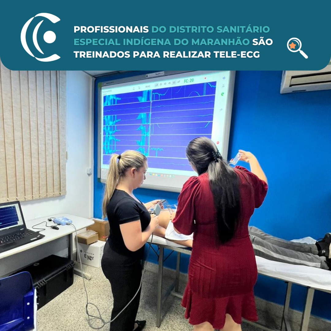 Centro de Telessaúde HC-UFMG (@ctshcufmg) on Twitter photo Médicos e enfermeiros do Distrito Sanitário Especial Indígena #DSEI MA recebem treinamento em #teleecg. Parceria entre #CTSHCUFMG, <a href="/TelessaudeMA/">Telessaúde Maranhão</a>, Departamento de Saúde Digital e Inovação #DESD <a href="/minsaude/">Ministério da Saúde 🩵</a>.
#SaúdeDigital #TeleECG #Inovação #susdigital Médicos e enfermeiros do Distrito Sanitário Especial Indígena #DSEI MA recebem treinamento em #teleecg. Parceria entre #CTSHCUFMG, <a href="/TelessaudeMA/">Telessaúde Maranhão</a>, Departamento de Saúde Digital e Inovação #DESD <a href="/minsaude/">Ministério da Saúde 🩵</a>.
#SaúdeDigital #TeleECG #Inovação #susdigital