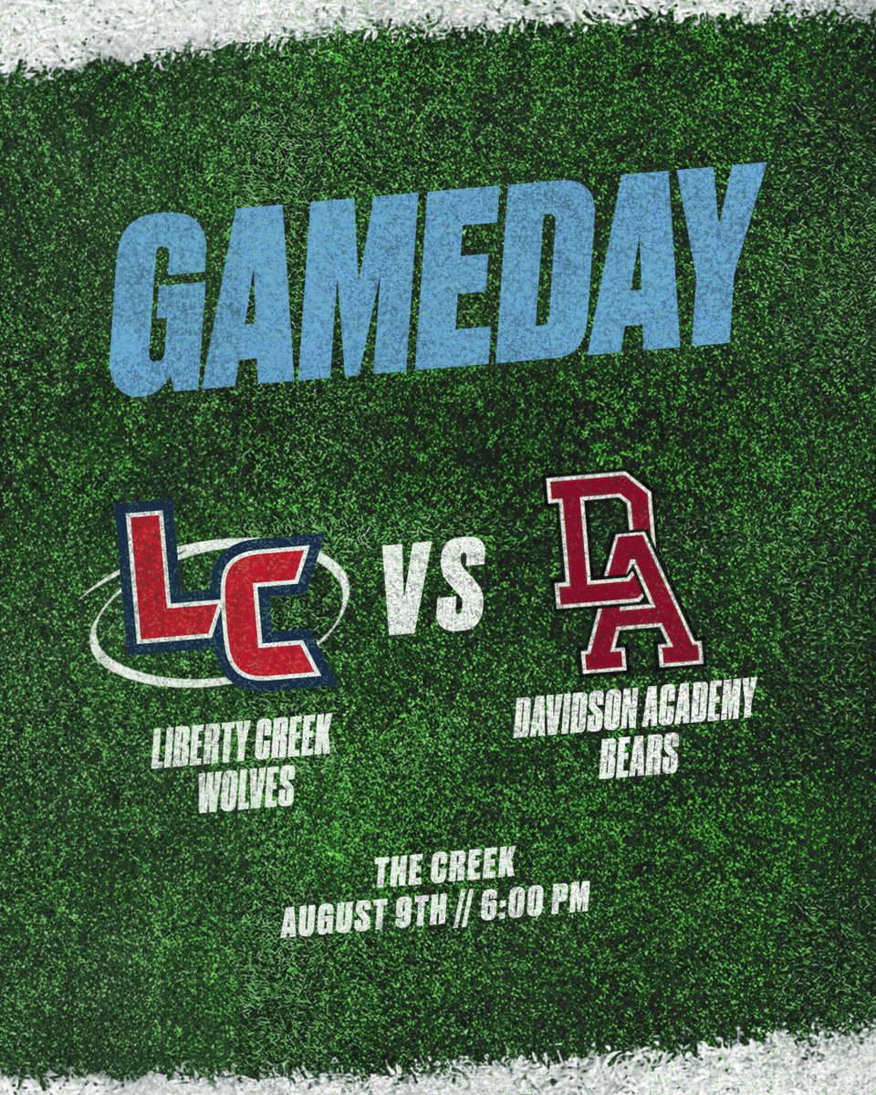 GAMEDAY!! Davidson Academy is coming to The Creek tonight for scrimmage #2 of the preseason! Scrimmage starts at 6pm!