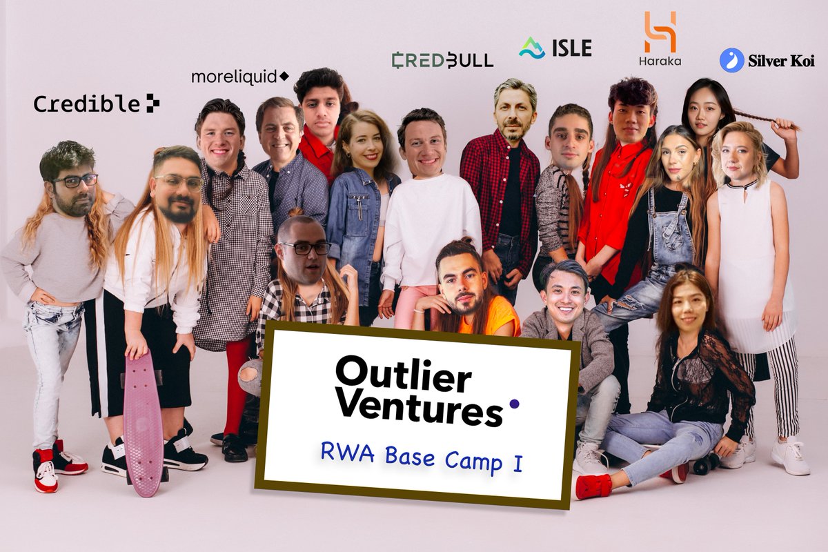 We see your hyperrealistic AI and we raise you an old school collage!

One of our RWA Base Camp teams <a href="/crediblefin/">Credible Finance</a> really brought it on with this amazing group photo of all the program participants @credbullDeFi <a href="/silverkoix/">Silver Koi</a> <a href="/Haraka_xyz/">Haraka</a> @isle_finance <a href="/wearemoreliquid/">moreliquid</a> 

as well as